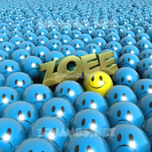 zoee in Special Smileys style - 3D name wallpaper zoee in Special Smileys style - 3D name wallpaper
