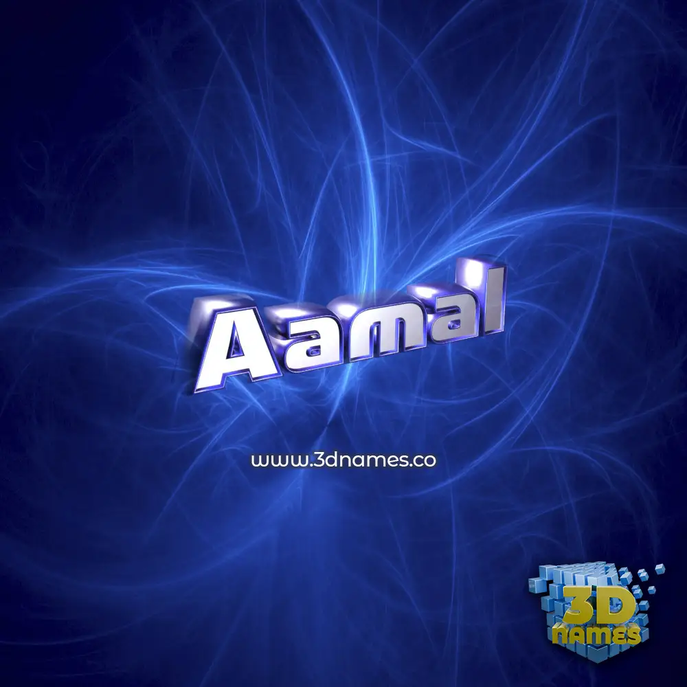 aamal in Plasma style - 3D name wallpaper aamal in Plasma style - 3D name wallpaper