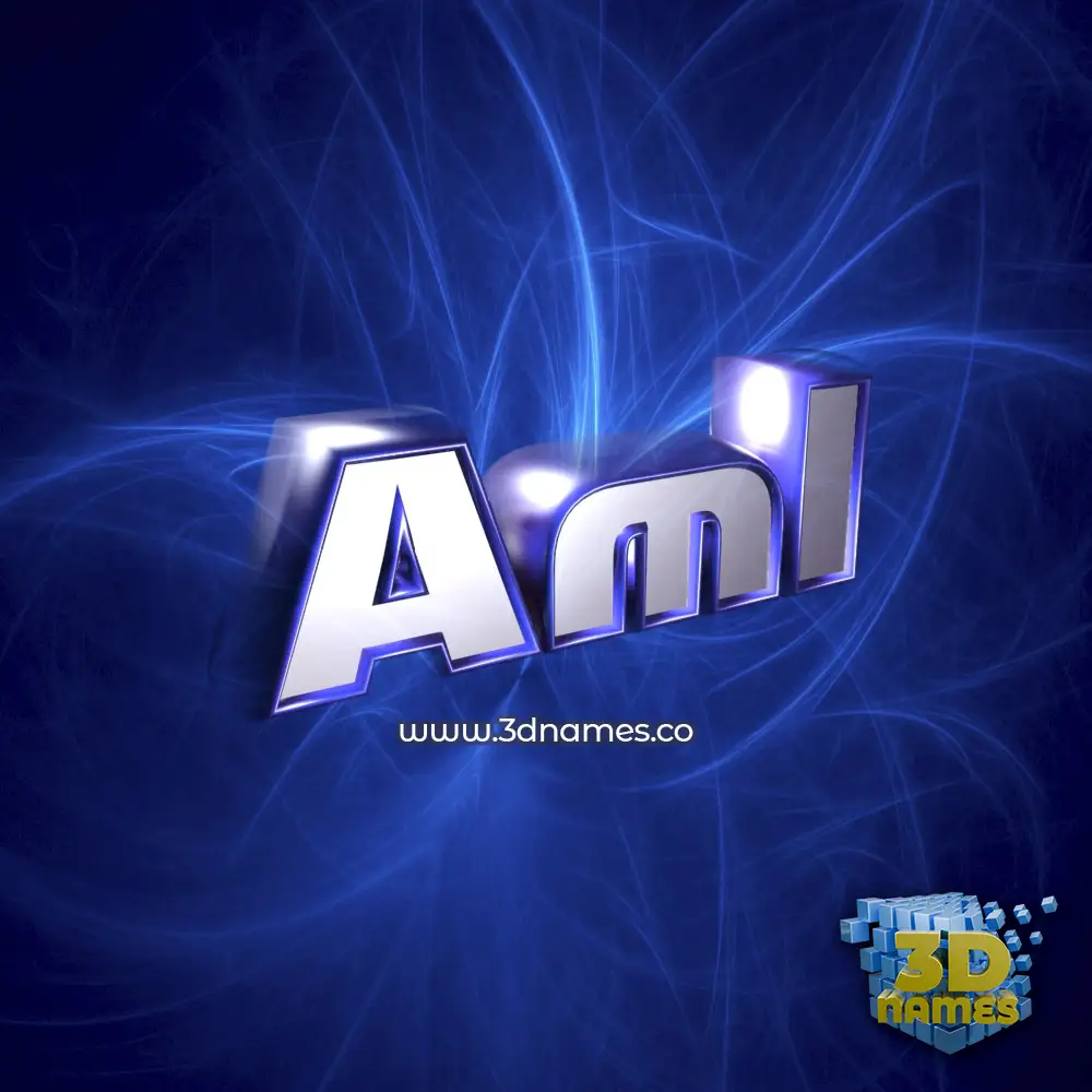 aml in Plasma style - 3D name wallpaper aml in Plasma style - 3D name wallpaper