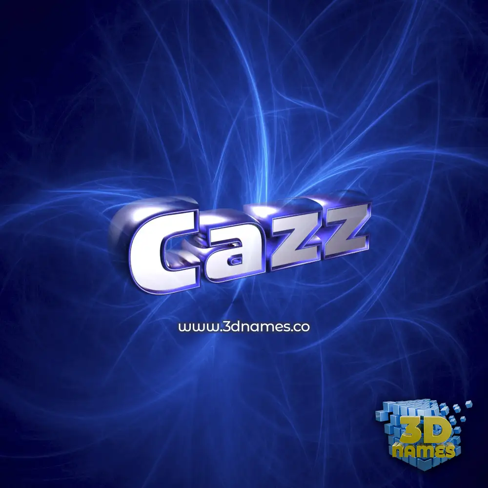 cazz in Plasma style - 3D name wallpaper cazz in Plasma style - 3D name wallpaper