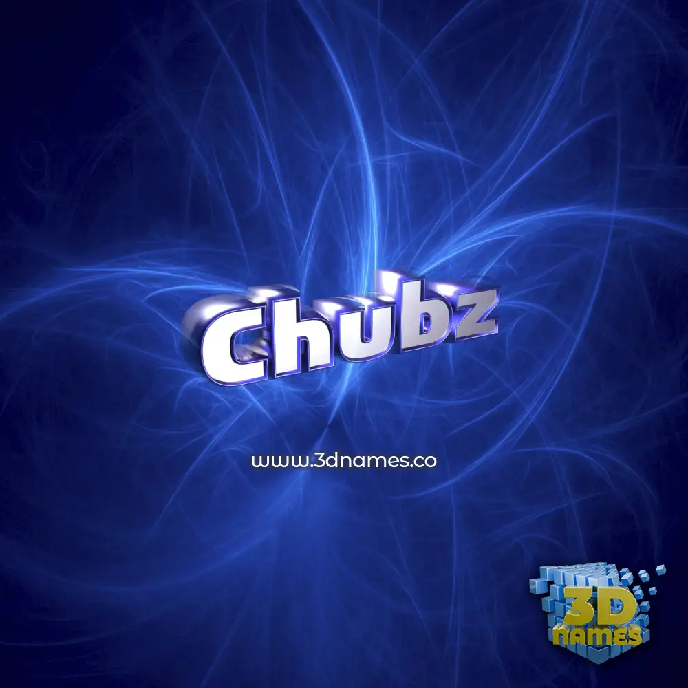 chubz in Plasma style - 3D name wallpaper chubz in Plasma style - 3D name wallpaper