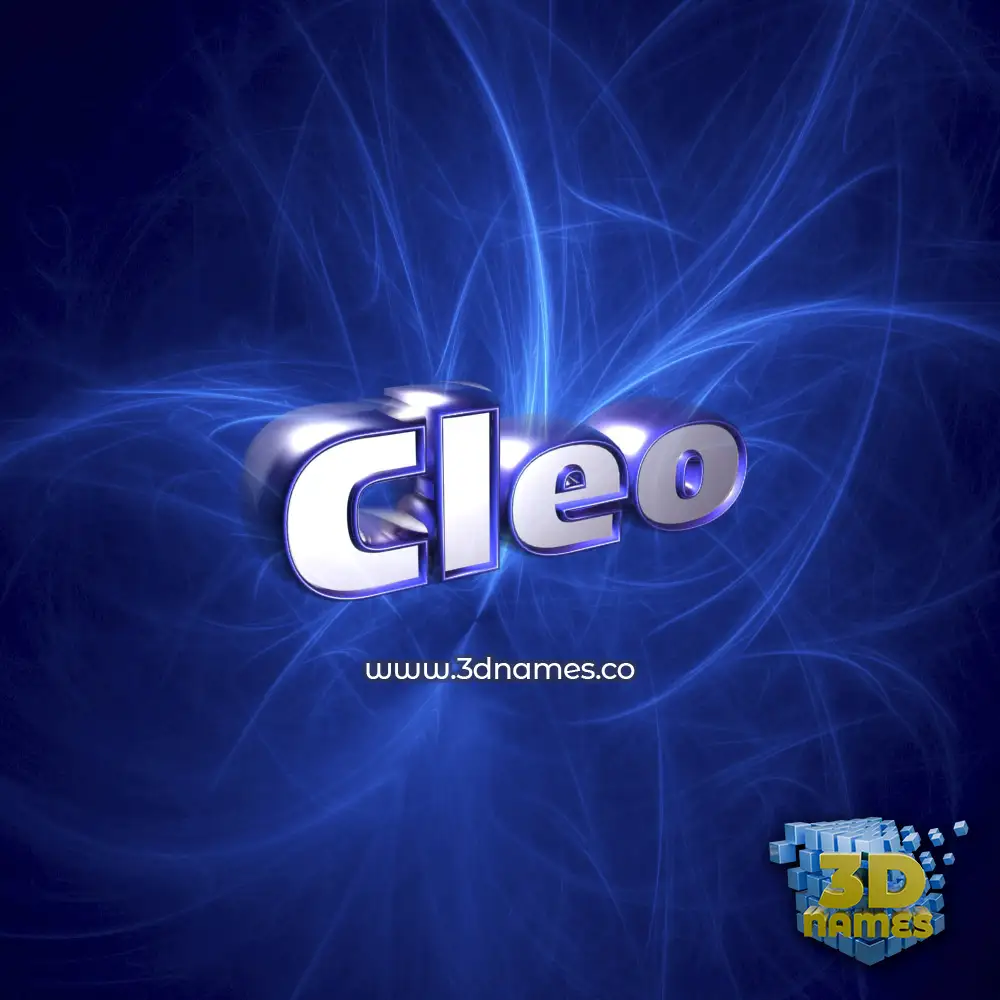 cleo in Plasma style - 3D name wallpaper cleo in Plasma style - 3D name wallpaper
