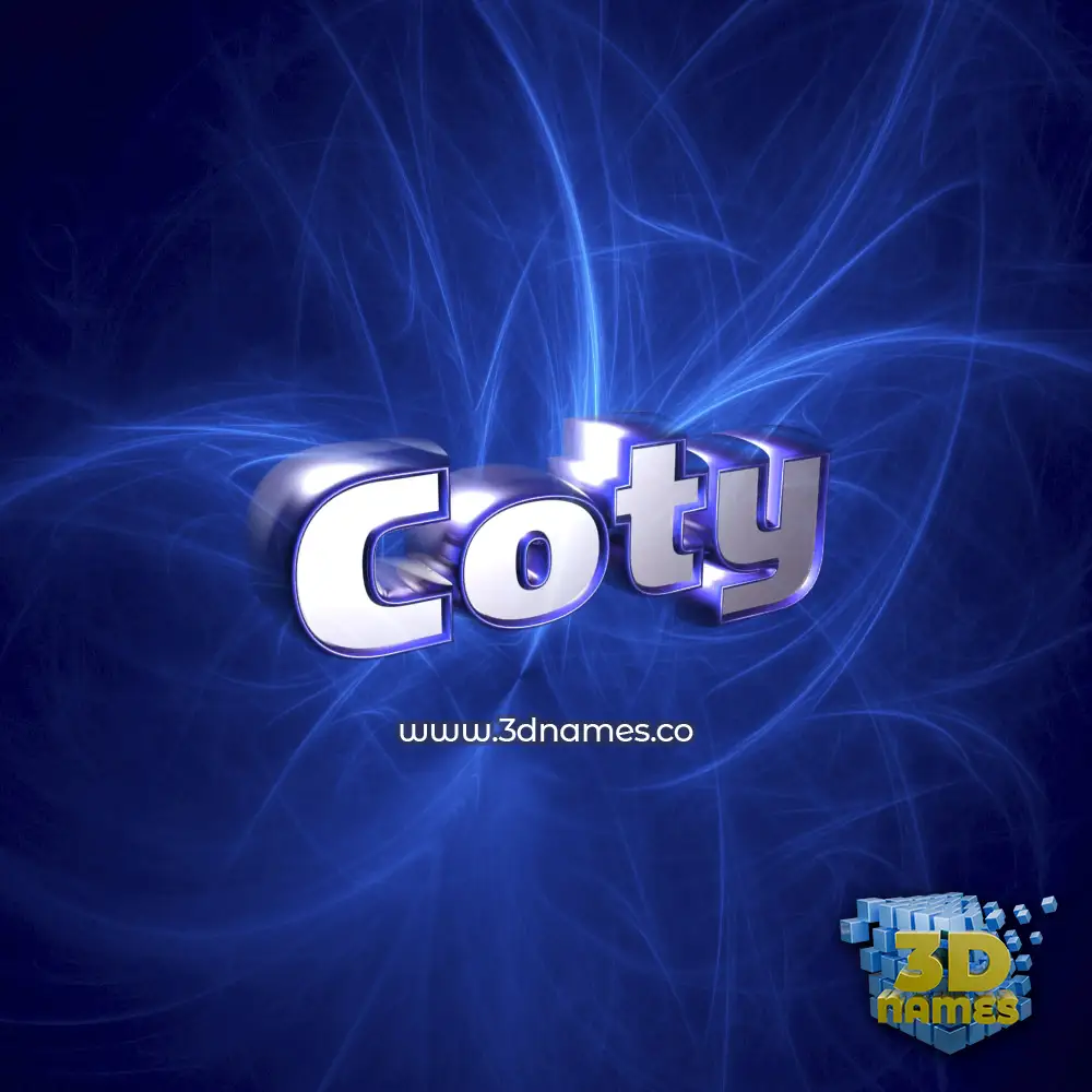coty in Plasma style - 3D name wallpaper coty in Plasma style - 3D name wallpaper