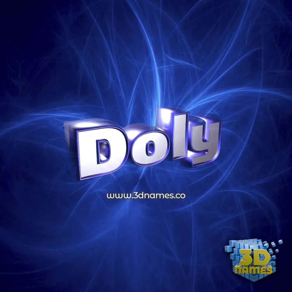 doly in Plasma style - 3D name wallpaper doly in Plasma style - 3D name wallpaper