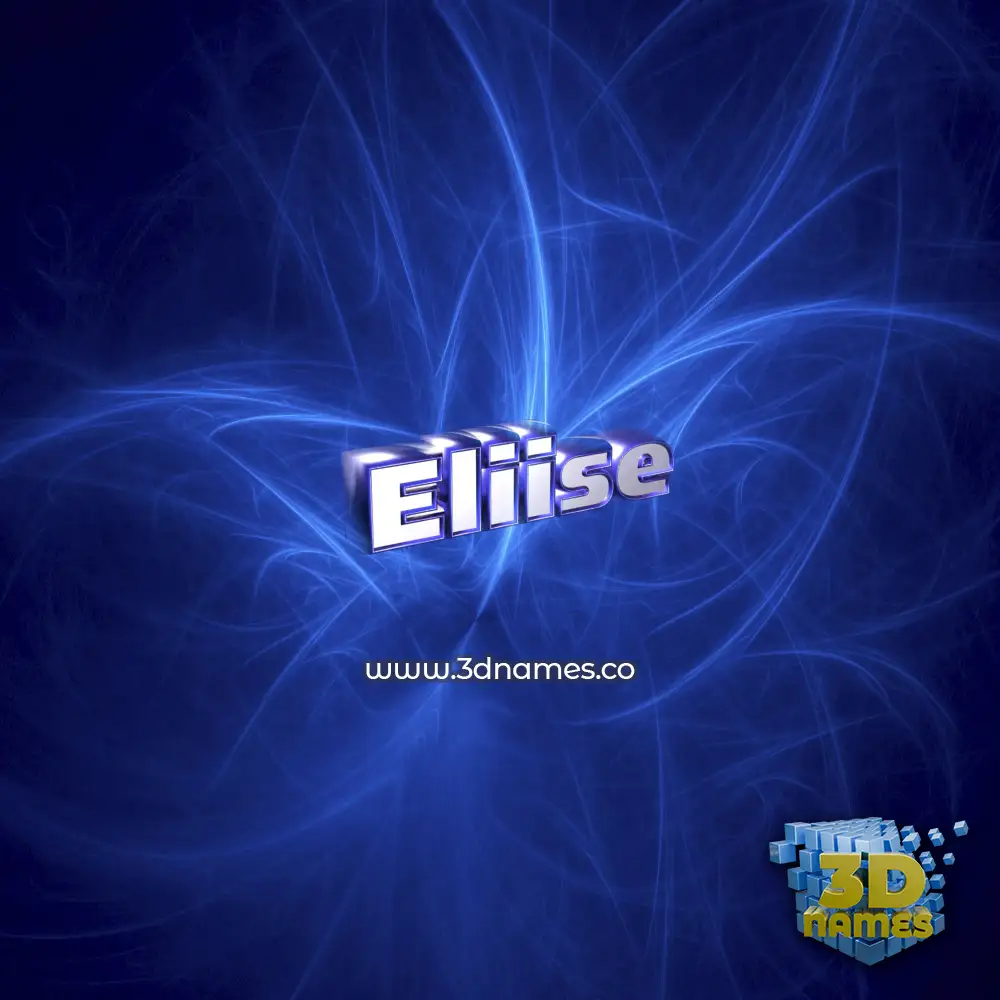 eliise in Plasma style - 3D name wallpaper eliise in Plasma style - 3D name wallpaper