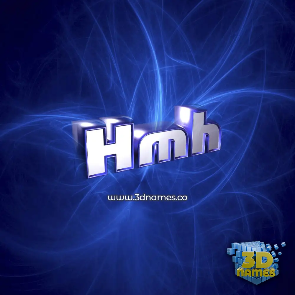 hmh in Plasma style - 3D name wallpaper hmh in Plasma style - 3D name wallpaper