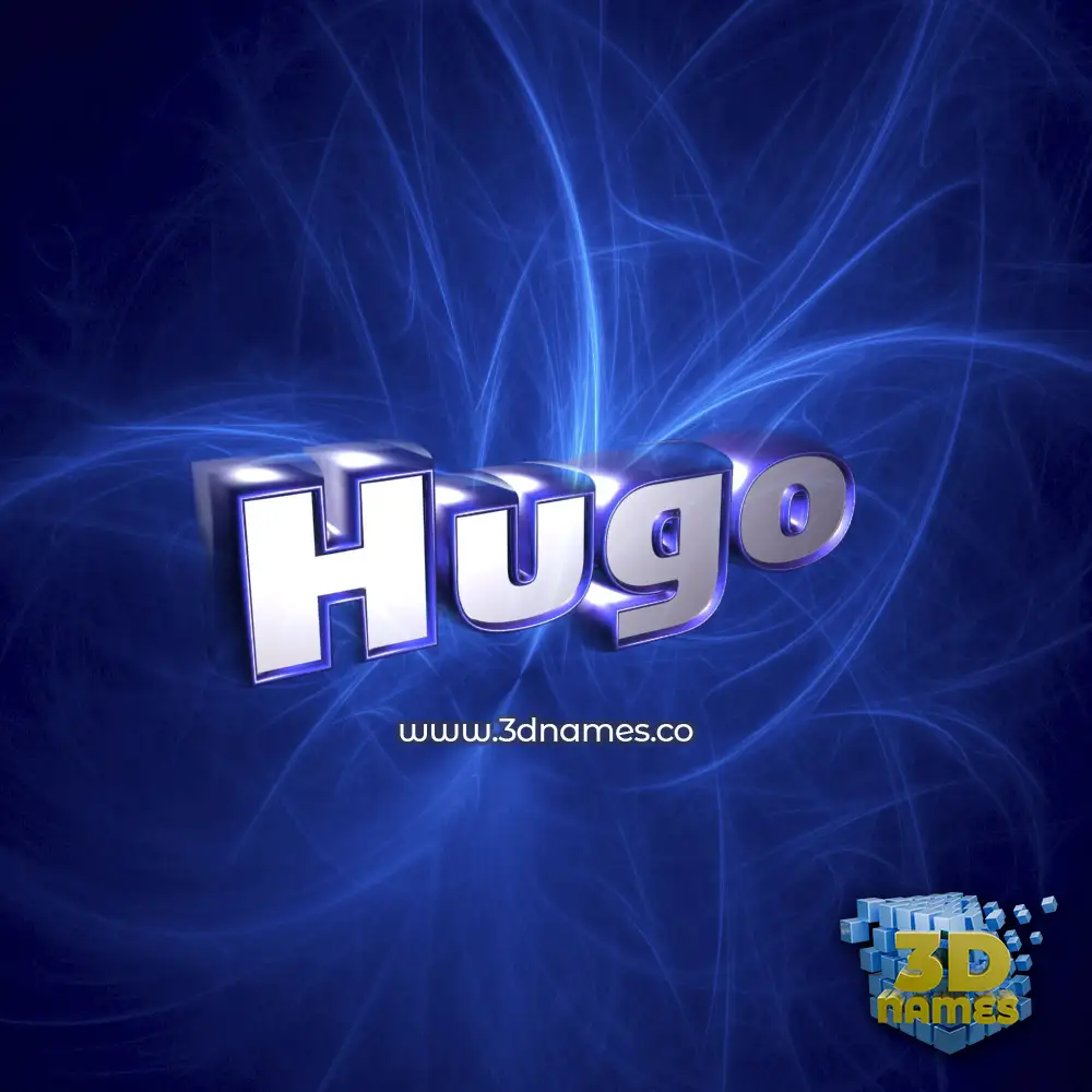 hugo in Plasma style - 3D name wallpaper hugo in Plasma style - 3D name wallpaper