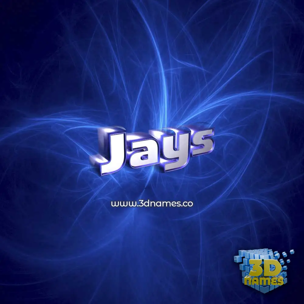 jays in Plasma style - 3D name wallpaper jays in Plasma style - 3D name wallpaper