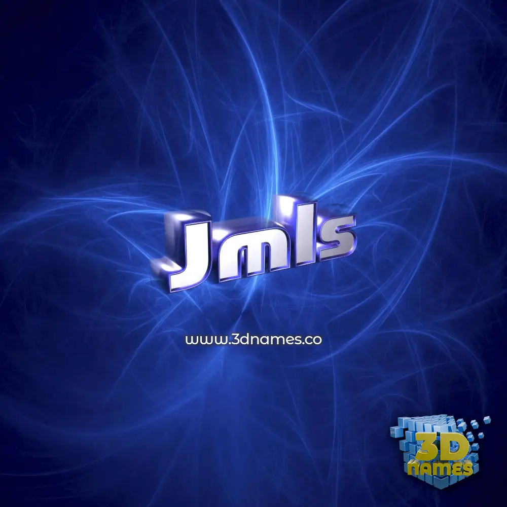 jmls in Plasma style - 3D name wallpaper jmls in Plasma style - 3D name wallpaper
