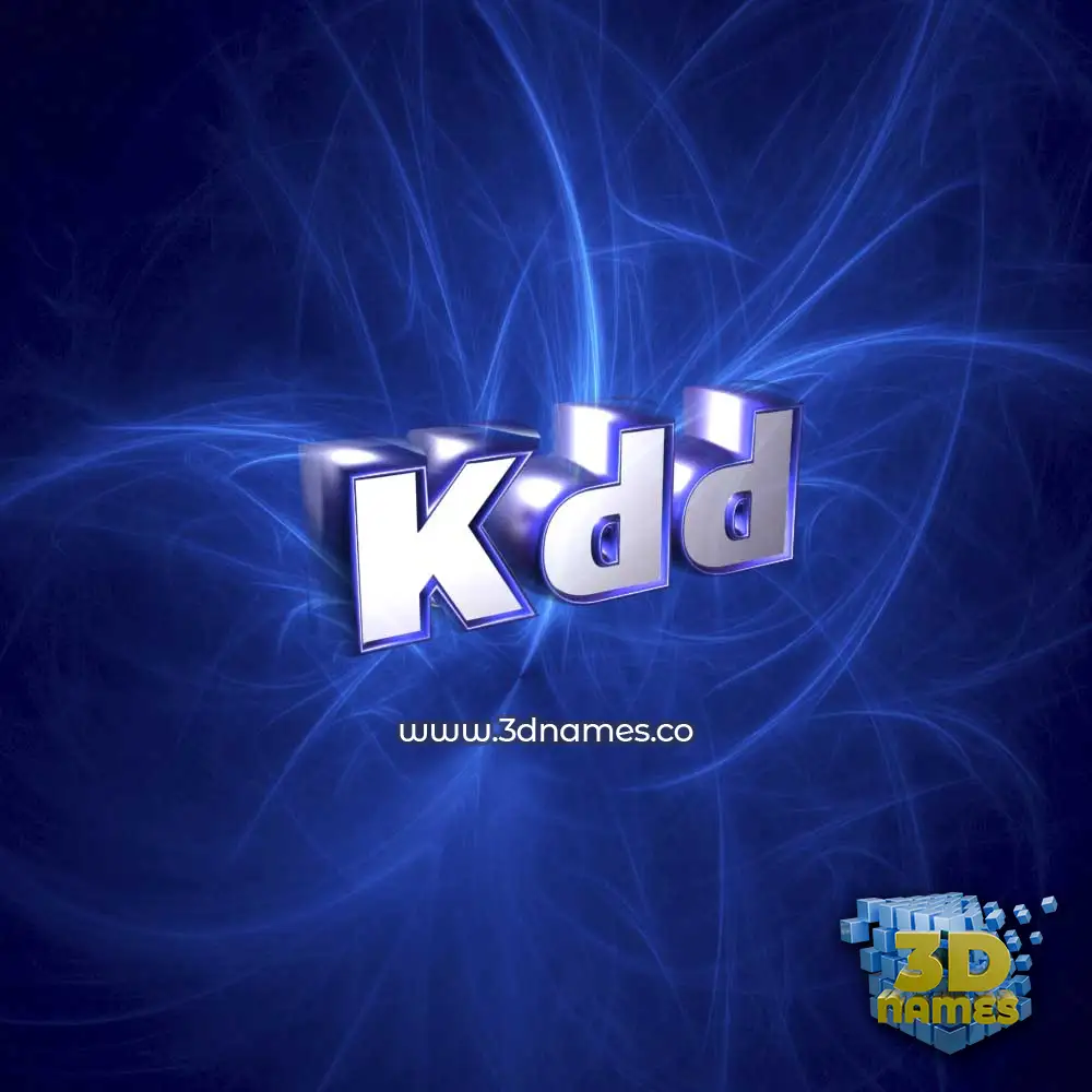 kdd in Plasma style - 3D name wallpaper kdd in Plasma style - 3D name wallpaper