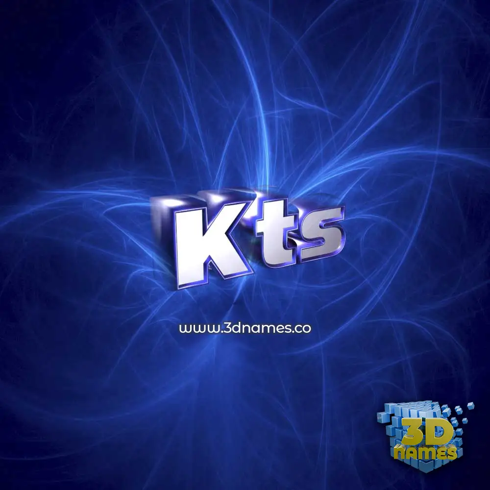 kts in Plasma style - 3D name wallpaper kts in Plasma style - 3D name wallpaper
