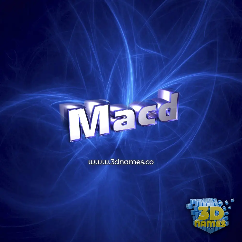 macd in Plasma style - 3D name wallpaper macd in Plasma style - 3D name wallpaper