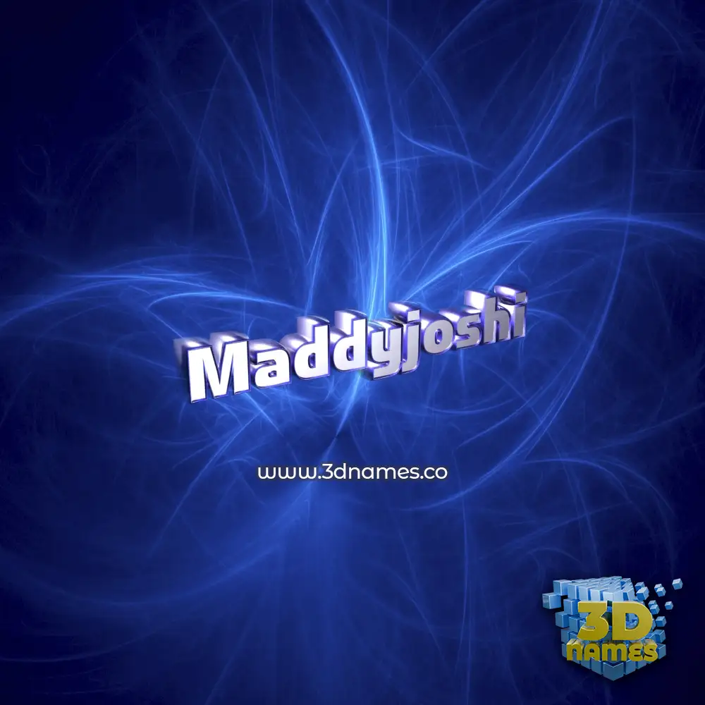 maddyjoshi in Plasma style - 3D name wallpaper maddyjoshi in Plasma style - 3D name wallpaper