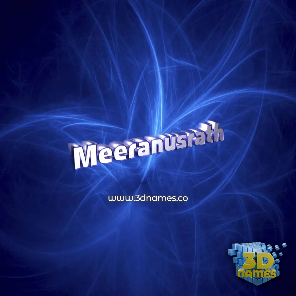 meeranusrath in Plasma style - 3D name wallpaper meeranusrath in Plasma style - 3D name wallpaper