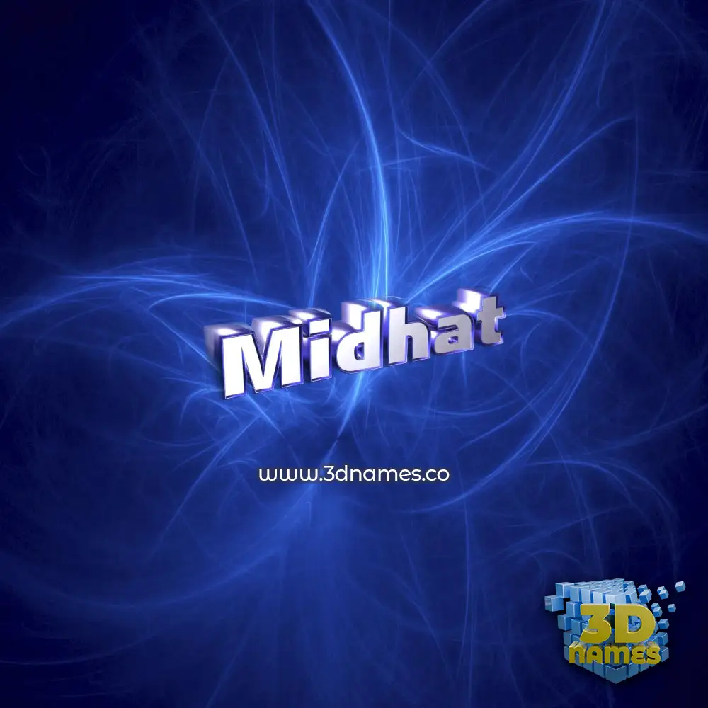 midhat in Plasma style - 3D name wallpaper midhat in Plasma style - 3D name wallpaper