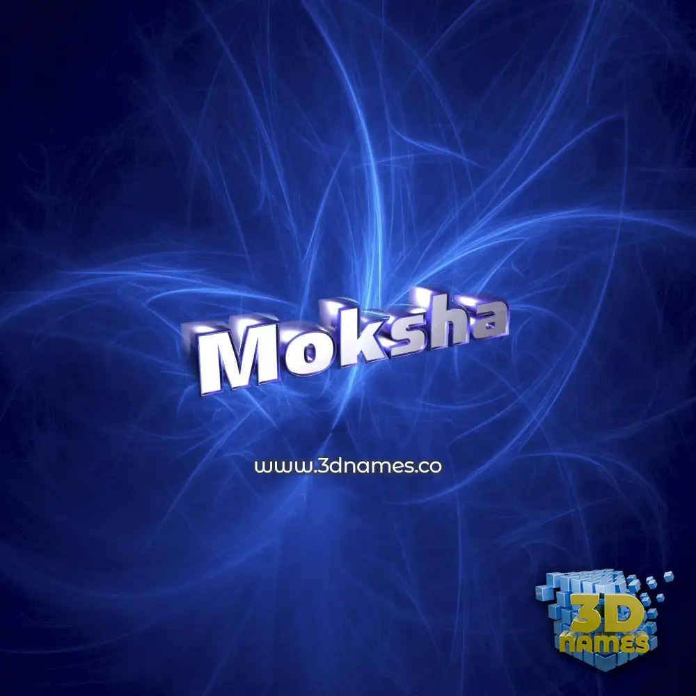moksha in Plasma style - 3D name wallpaper moksha in Plasma style - 3D name wallpaper