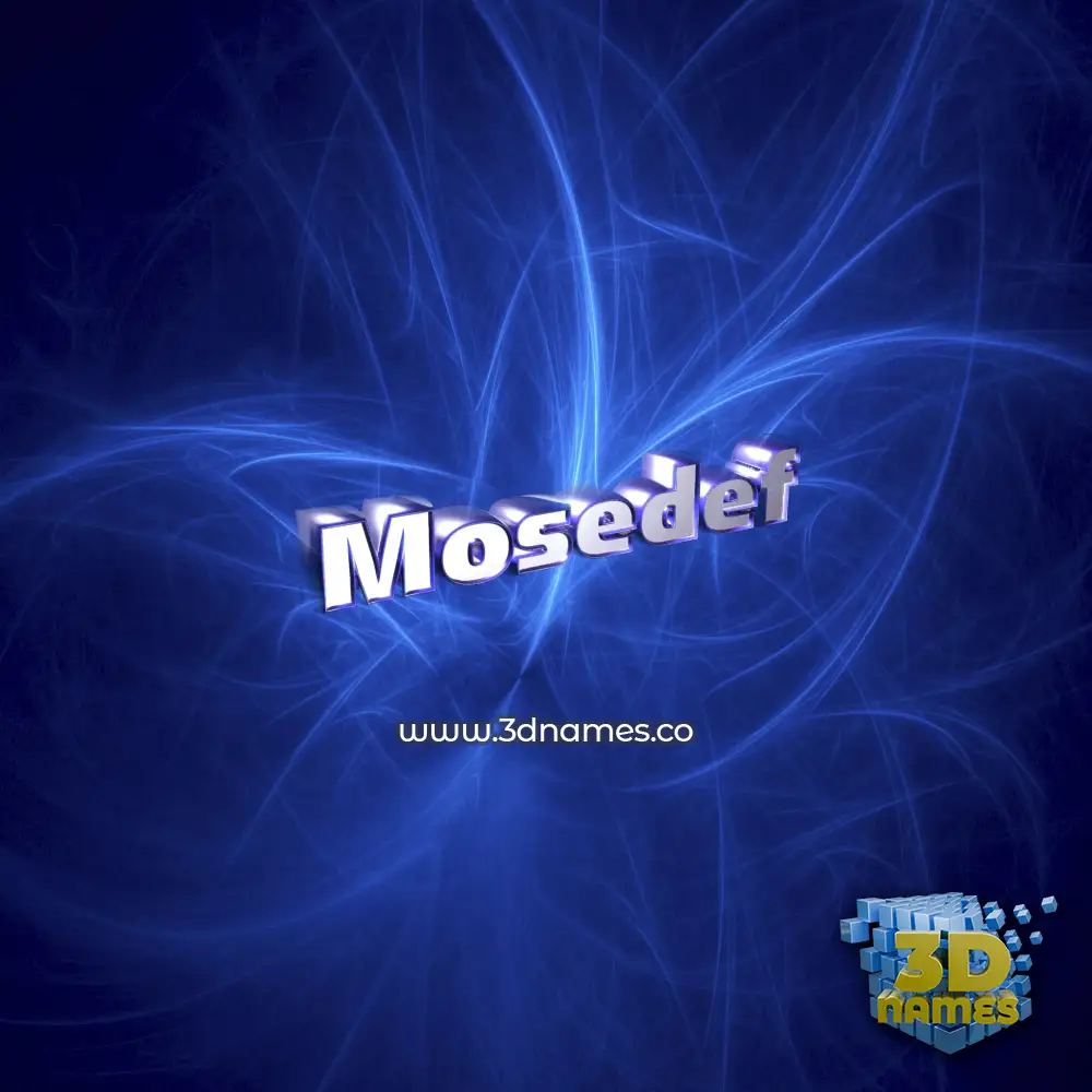 mosedef in Plasma style - 3D name wallpaper mosedef in Plasma style - 3D name wallpaper