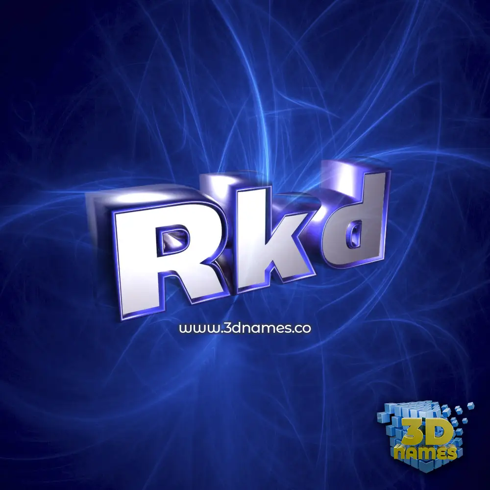 rkd in Plasma style - 3D name wallpaper rkd in Plasma style - 3D name wallpaper