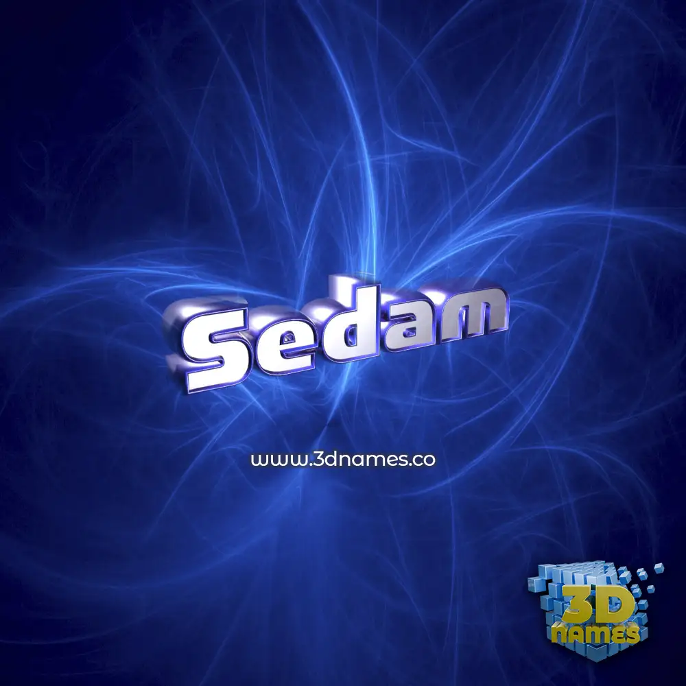 sedam in Plasma style - 3D name wallpaper sedam in Plasma style - 3D name wallpaper