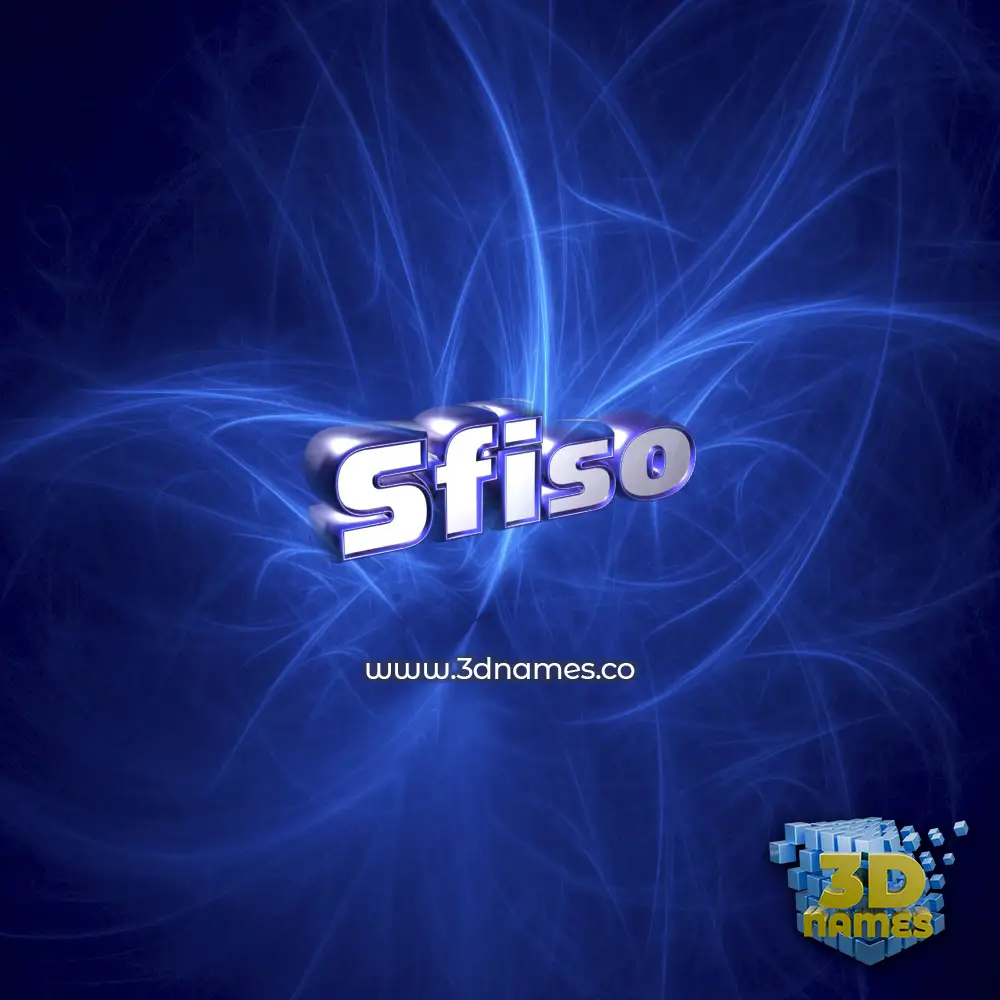 sfiso in Plasma style - 3D name wallpaper sfiso in Plasma style - 3D name wallpaper