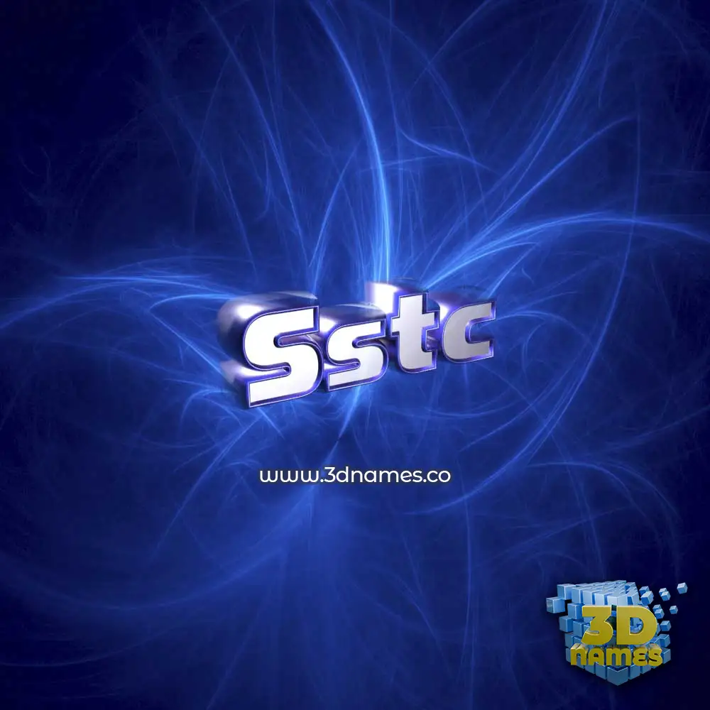sstc in Plasma style - 3D name wallpaper