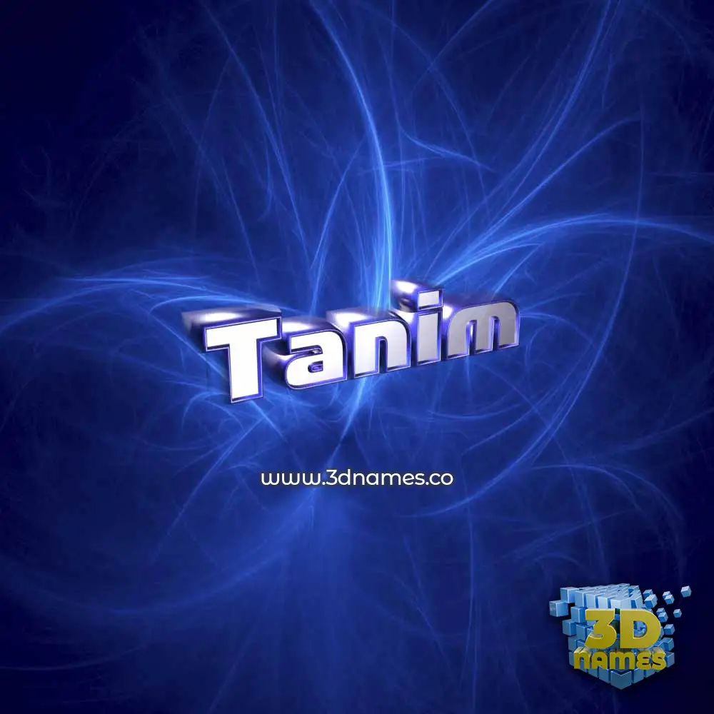 tanim in Plasma style - 3D name wallpaper tanim in Plasma style - 3D name wallpaper