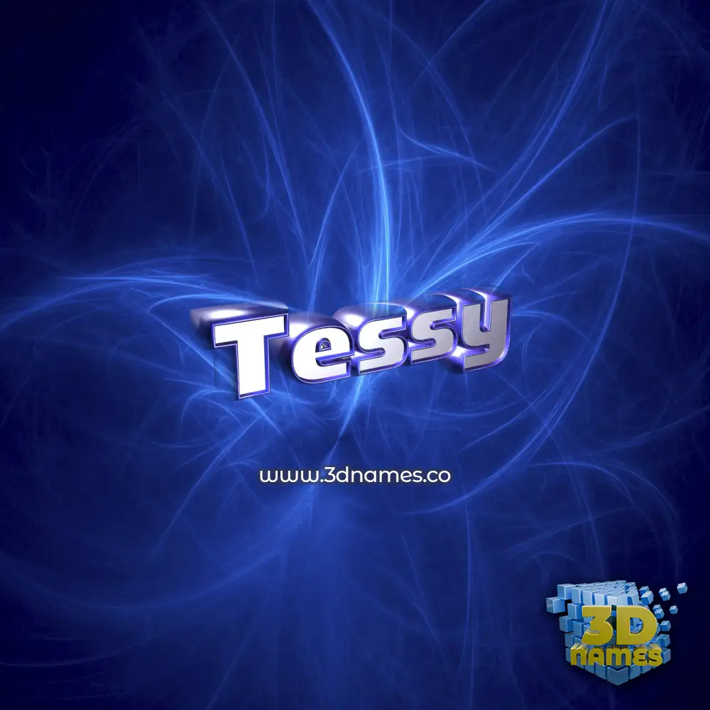 tessy in Plasma style - 3D name wallpaper