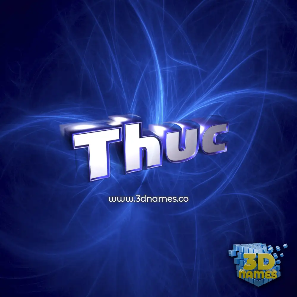 thuc in Plasma style - 3D name wallpaper thuc in Plasma style - 3D name wallpaper