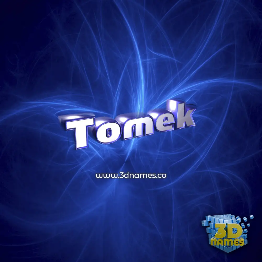 tomek in Plasma style - 3D name wallpaper tomek in Plasma style - 3D name wallpaper