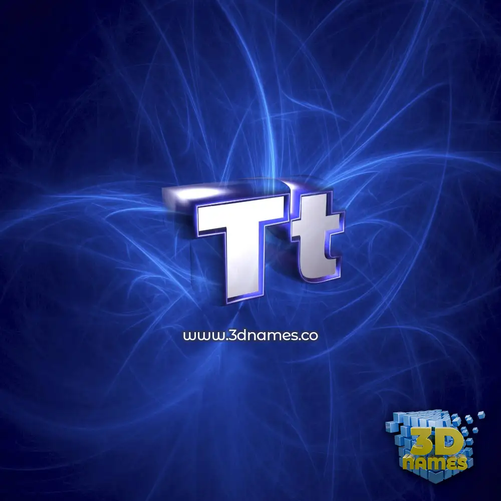 tt in Plasma style - 3D name wallpaper