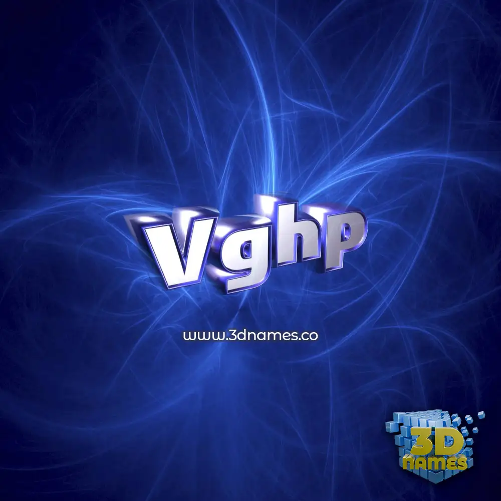vghp in Plasma style - 3D name wallpaper vghp in Plasma style - 3D name wallpaper
