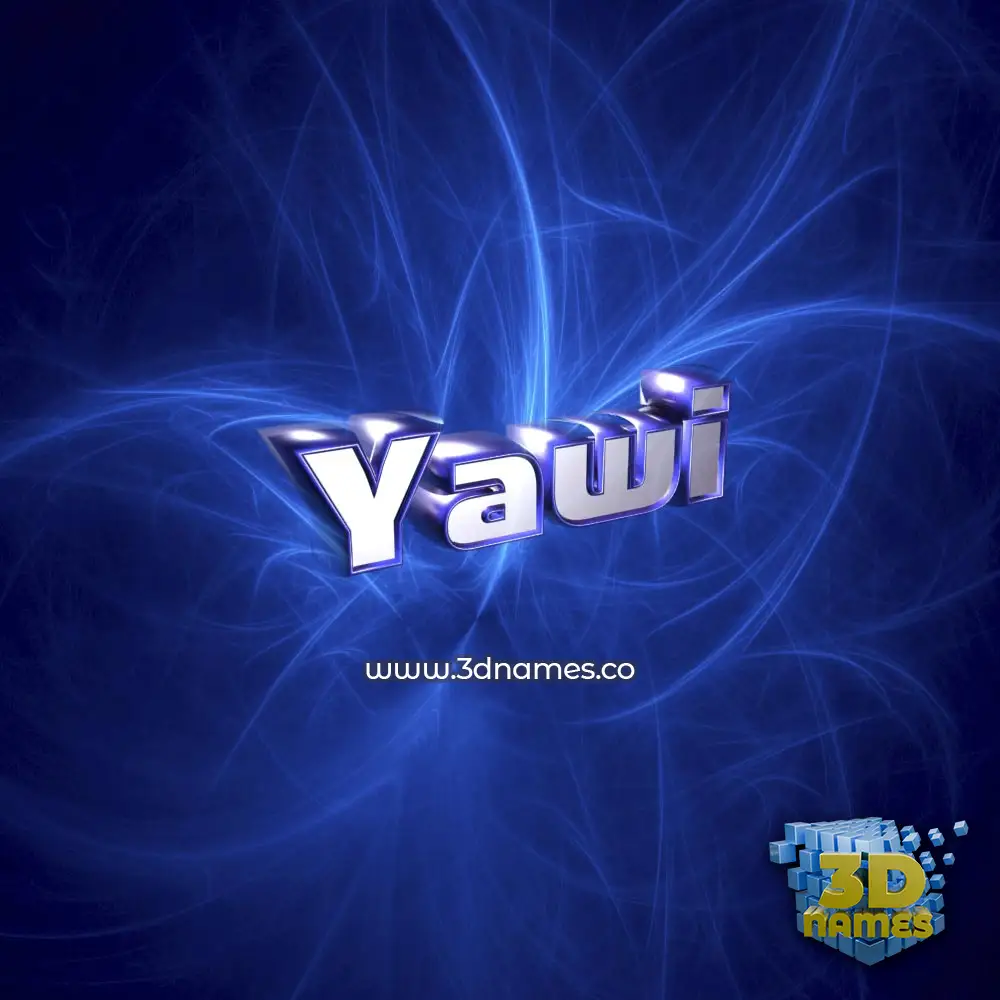 yawi in Plasma style - 3D name wallpaper yawi in Plasma style - 3D name wallpaper