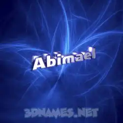 abimael in Plasma style - 3D name wallpaper