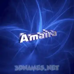 amaira in Plasma style - 3D name wallpaper
