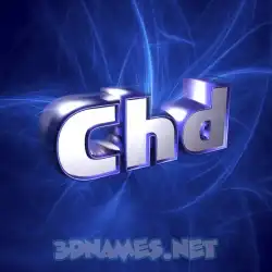 chd in Plasma style - 3D name wallpaper