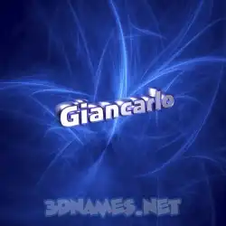 giancarlo in Plasma style - 3D name wallpaper