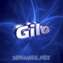 gilo in Plasma style - 3D name wallpaper