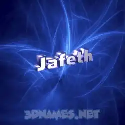 jafeth in Plasma style - 3D name wallpaper