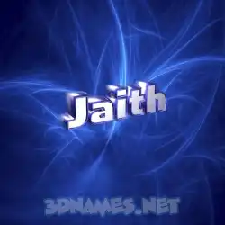 jaith in Plasma style - 3D name wallpaper
