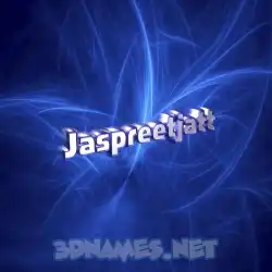 jaspreetjatt in Plasma style - 3D name wallpaper