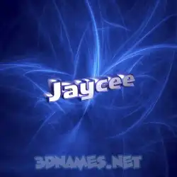 jaycee in Plasma style - 3D name wallpaper