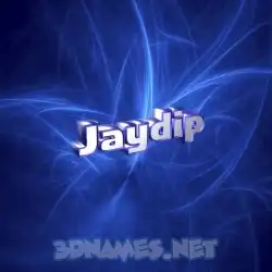 jaydip in Plasma style - 3D name wallpaper