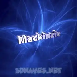 mackinzie in Plasma style - 3D name wallpaper