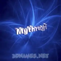 mythreyi in Plasma style - 3D name wallpaper