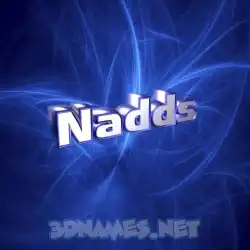 nadds in Plasma style - 3D name wallpaper