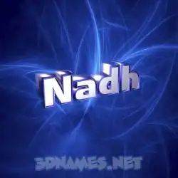 nadh in Plasma style - 3D name wallpaper