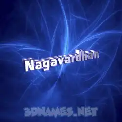nagavardhan in Plasma style - 3D name wallpaper