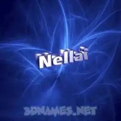 nellai in Plasma style - 3D name wallpaper