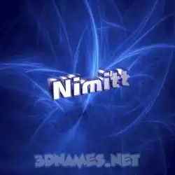 nimitt in Plasma style - 3D name wallpaper