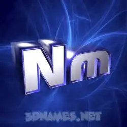 nm in Plasma style - 3D name wallpaper